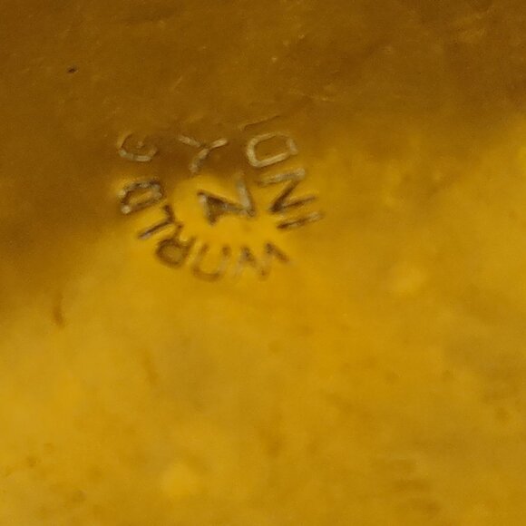 Mid Century Brass Cigarette India Ashtray Collectible Smoking Accessory Ash Tray - Picture 5 of 5